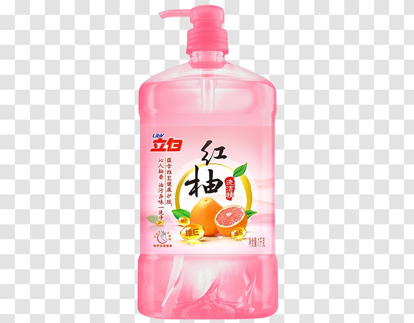 Tea U5e7fu5ddeu7acbu767du4f01u4e1au96c6u56e2 Dishwashing Liquid Laundry Detergent - Red Grapefruit Transparent PNG