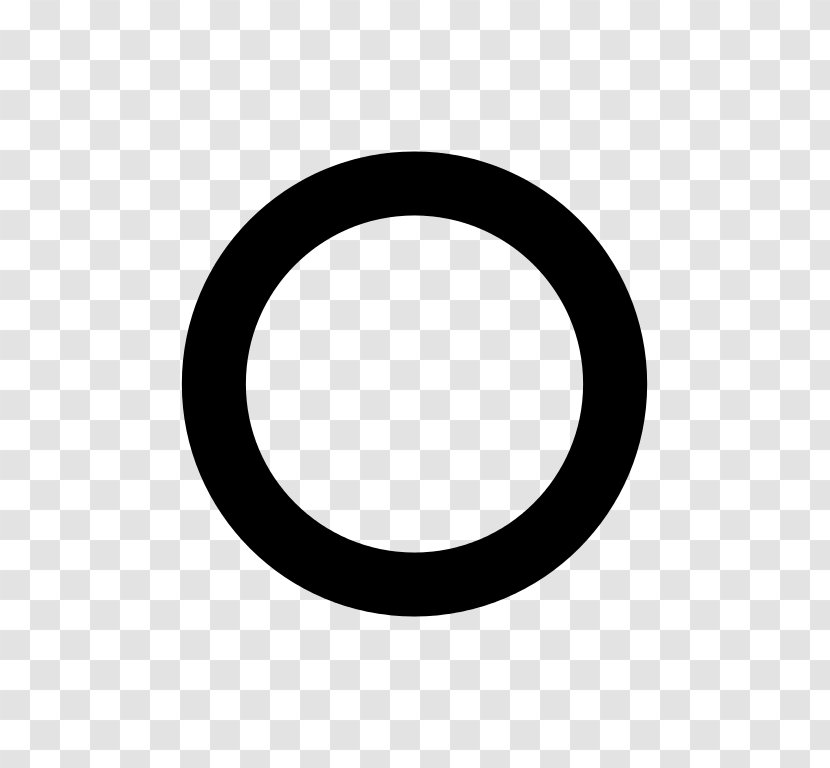 O-ring Gasket Symbol Alphabet Letter Transparent PNG