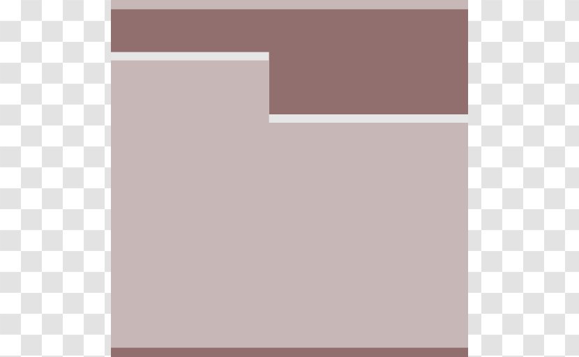 Pink Brown Square Angle - Brand - Places Folder Visiting Transparent PNG