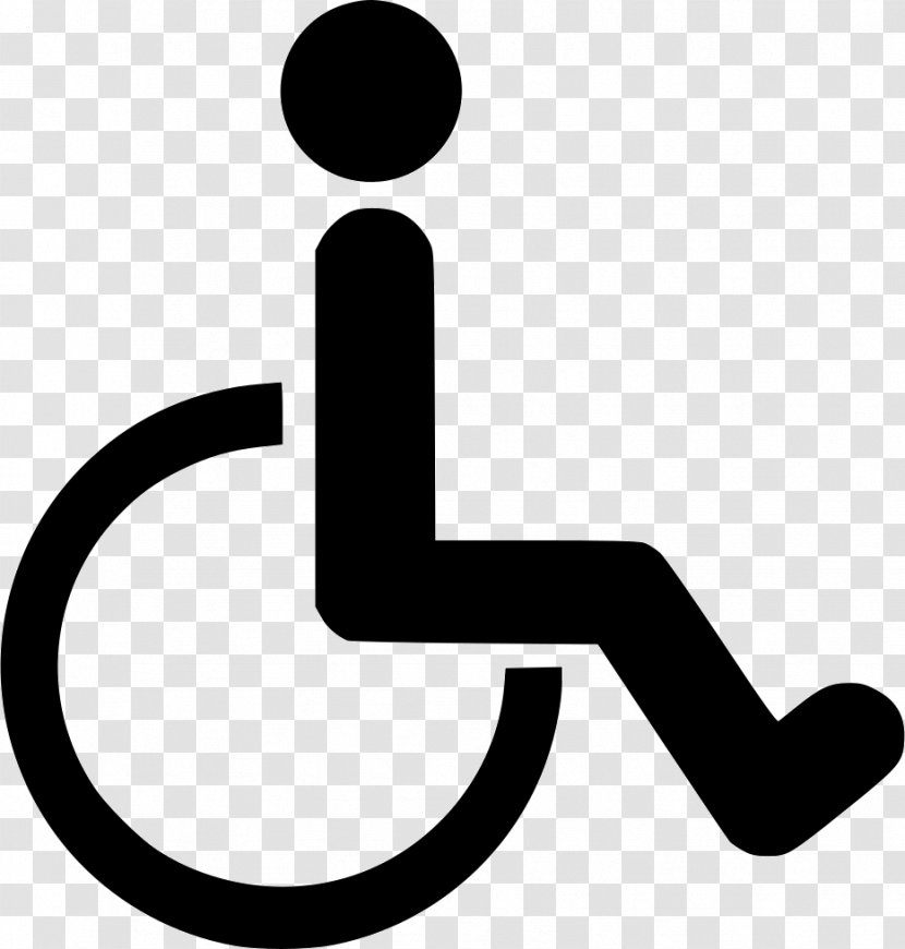 Disability Royalty-free Accessibility - Black And White - Wheelchair Transparent PNG