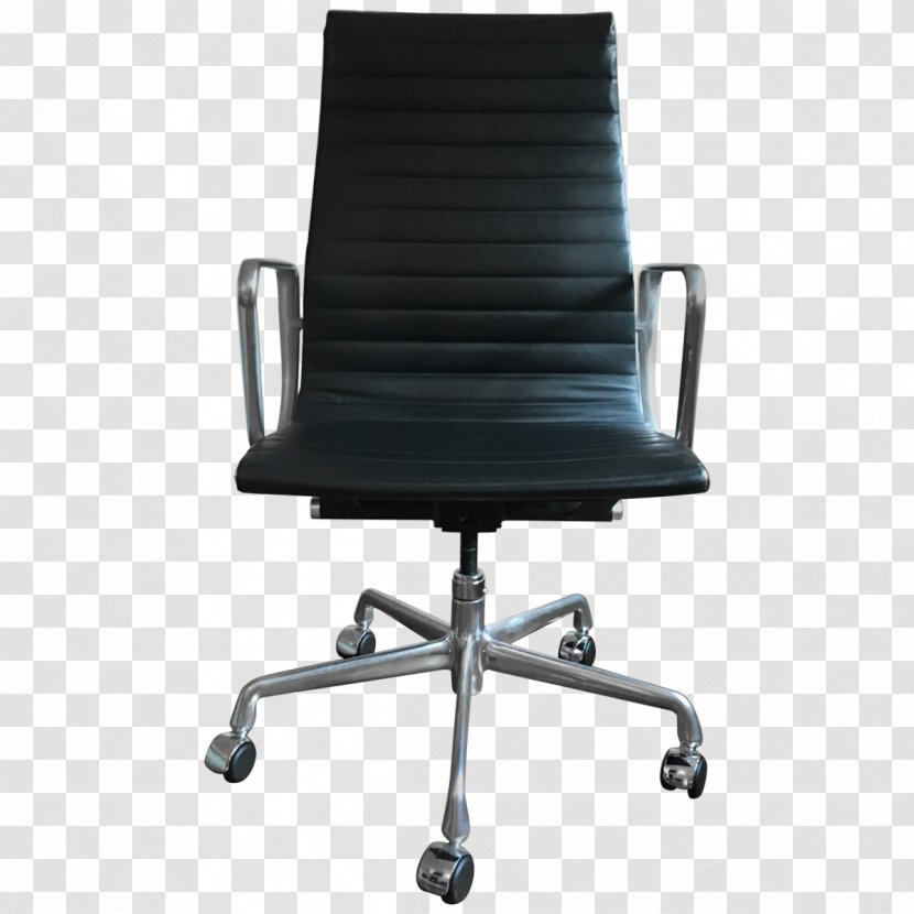 Office & Desk Chairs Eames Aluminum Group Herman Miller Swivel Chair Transparent PNG