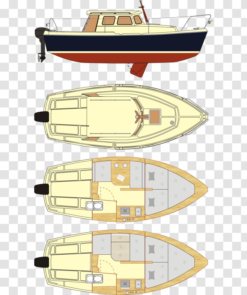 Yacht Boat Ship Outboard Motor Watercraft - Vehicle - Planing Transparent PNG