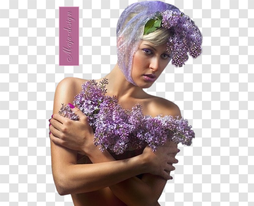 Woman Flower Portrait .de - Heart Transparent PNG