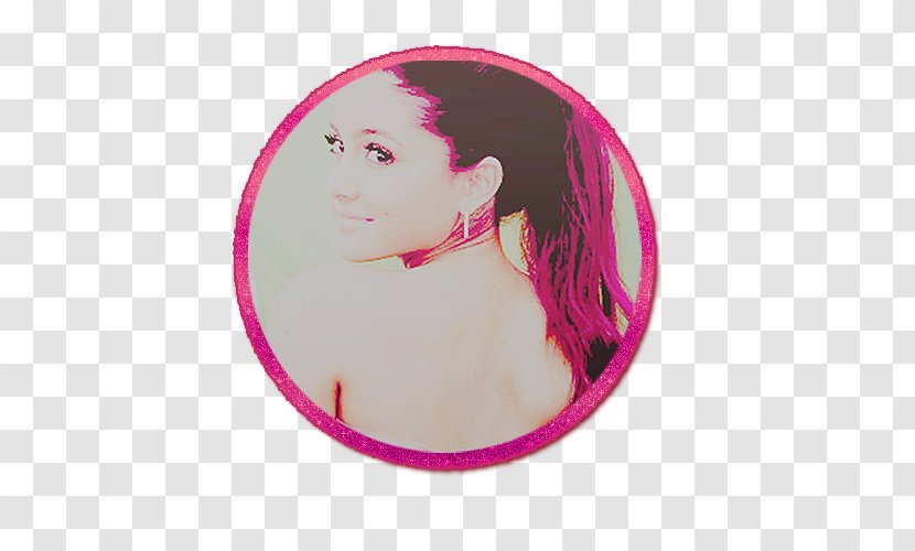 Ariana Grande All Of Us Glitter Circle Birthday Transparent PNG
