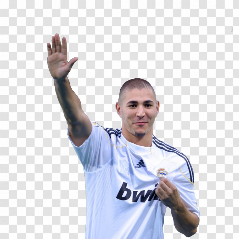 Karim Benzema Real Madrid C.F. Sports Football - Shoulder Transparent PNG