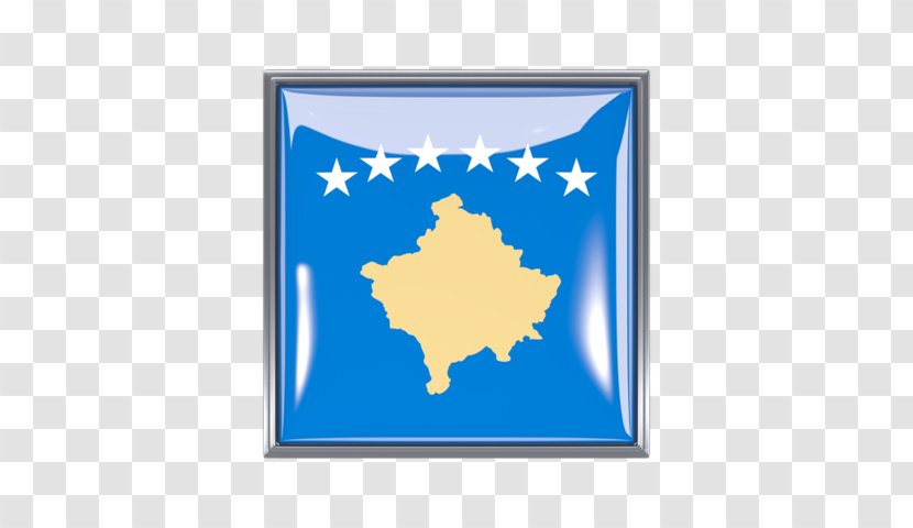 Flag Of Kosovo Palau Europe Transparent PNG
