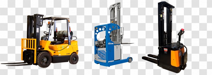 Forklift Operator Machine Skip Cargo - Intermodal Container - Banner Style Transparent PNG