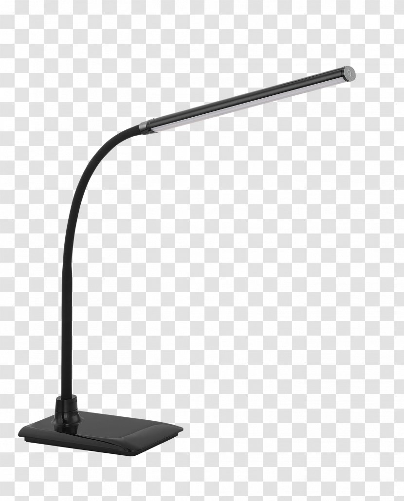 Light Fixture Table Lamp Light-emitting Diode - Eglo 87688 Bastia Satin Nickel - Desk Silhouettes Transparent PNG