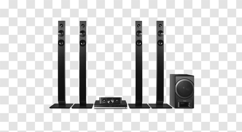 Blu-ray Disc Home Theater Systems Panasonic SC-BTT785 5.1 Surround Sound - Technology Transparent PNG
