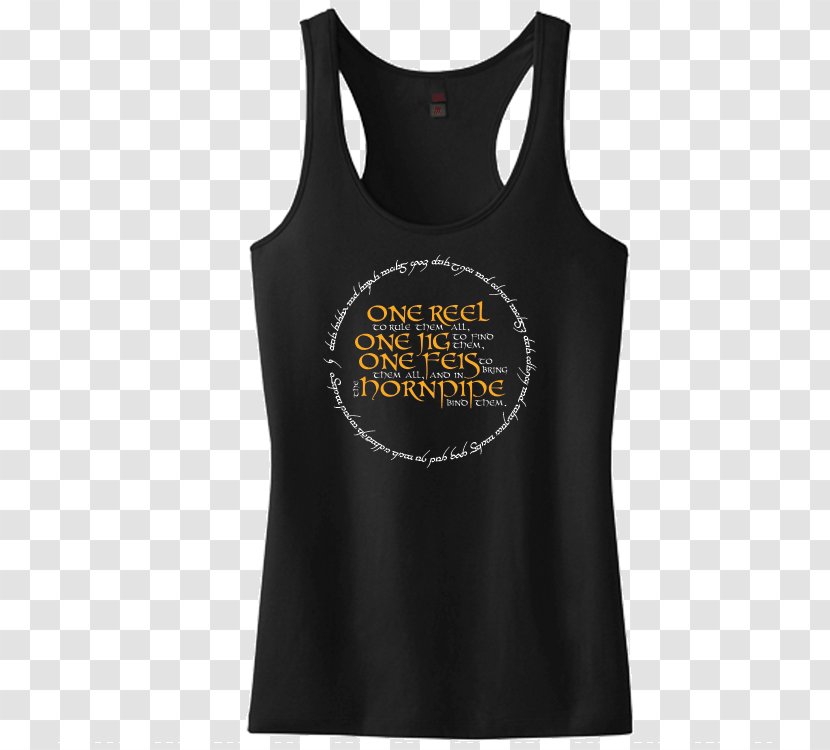 T-shirt Gilets Sleeveless Shirt Top Irish Dance - Tanktop - Dancing Transparent PNG