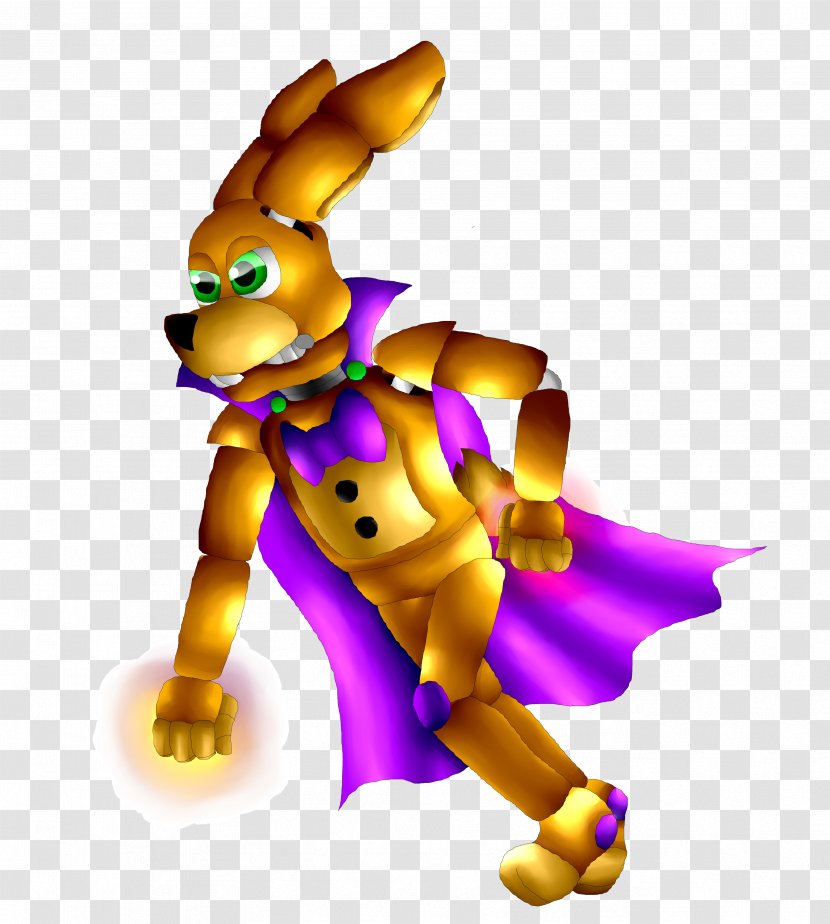 Vertebrate Figurine Character Clip Art - Purple - Fnaf World Freddy Transparent PNG