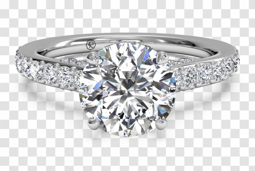Engagement Ring Diamond Ritani Wedding - Diamonds Transparent PNG