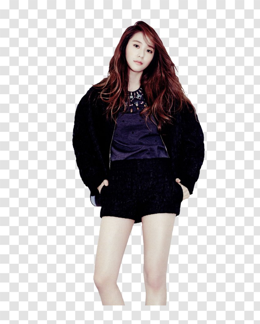 South Korea F(x) Actor K-pop Magazine - Watercolor - Single Page Transparent PNG