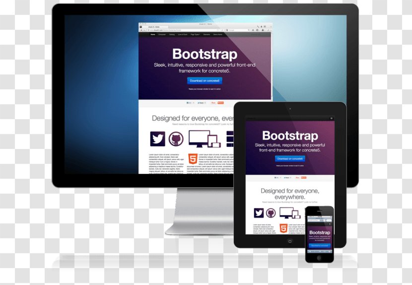 Responsive Web Design Bootstrap Drupal - Ten Li Peach Blossom Transparent PNG
