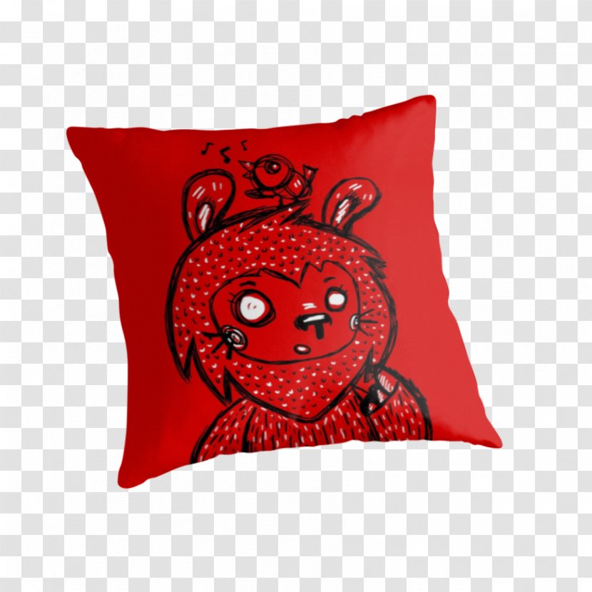 Throw Pillows Cushion Chair Furniture - Cartoon - Pillow Transparent PNG