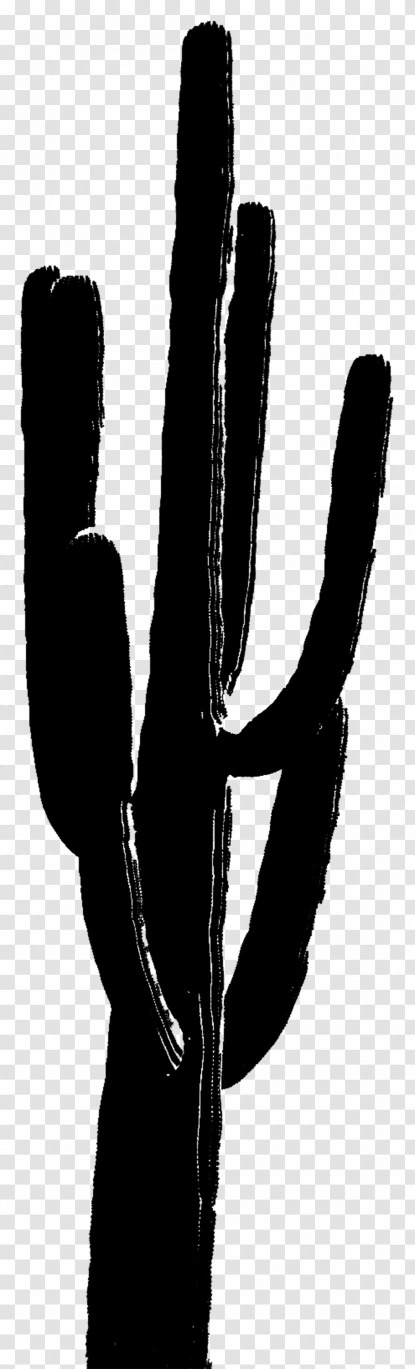 Finger Black & White - Monochrome - M FontSaguaro Poly Saguaro Transparent PNG
