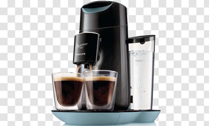 Coffeemaker Espresso Senseo Single-serve Coffee Container - Philips - High Temperature Cup Transparent PNG