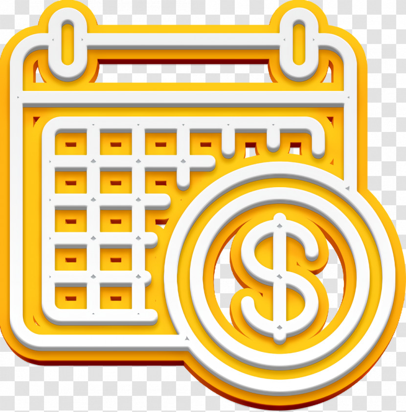 Accounting Icon Calendar Icon Payment Day Icon Transparent PNG