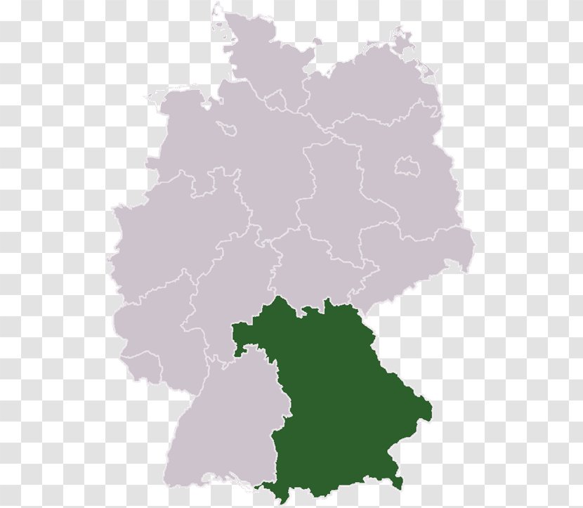 Thuringia Vogtland States Of Germany Berlin Map Transparent PNG