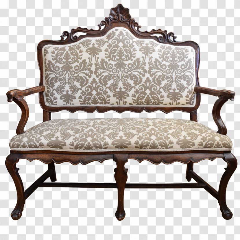Loveseat Throw Pillows Chair Couch Table - Toilet - Antique Wood Bench Transparent PNG