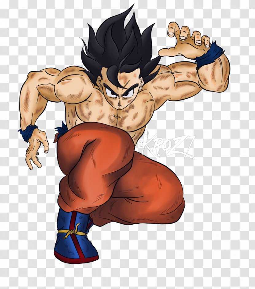 Goku Super Saiyan Cartoon Fan Art Drawing - Silhouette Transparent PNG