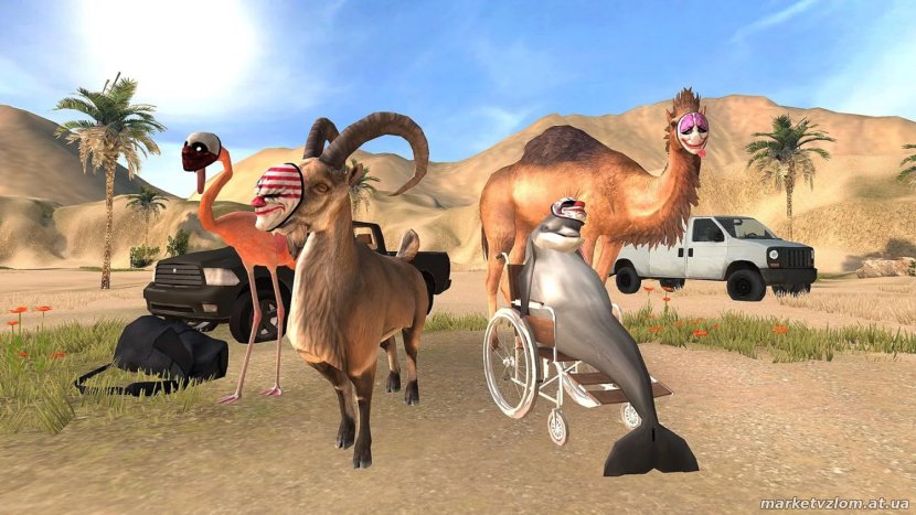 Goat Simulator Payday Android - Steam - Camel Transparent PNG