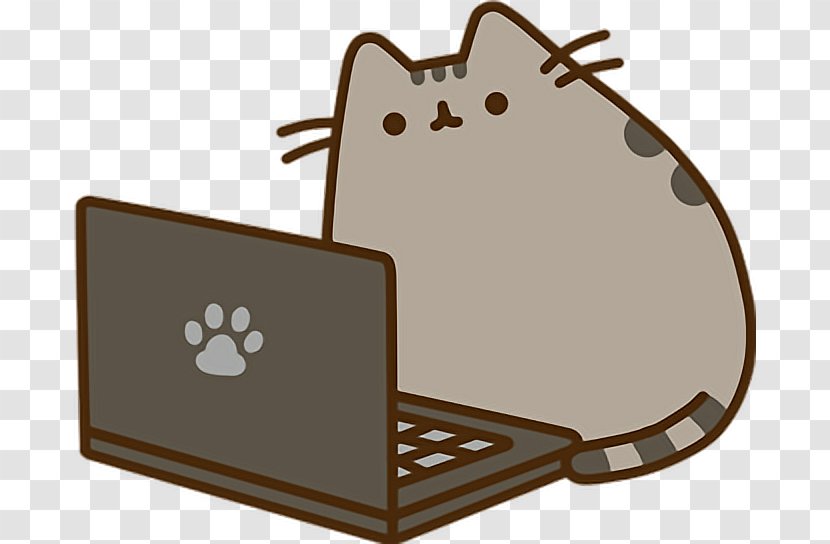 Pusheen A Love For Cats Telegram Sticker - Deposit Account - Upscale Vector Transparent PNG