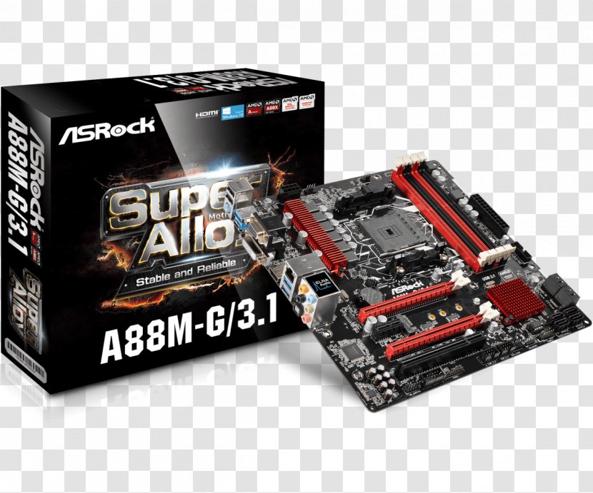 Intel Motherboard MicroATX LGA 1151 - Computer Component Transparent PNG