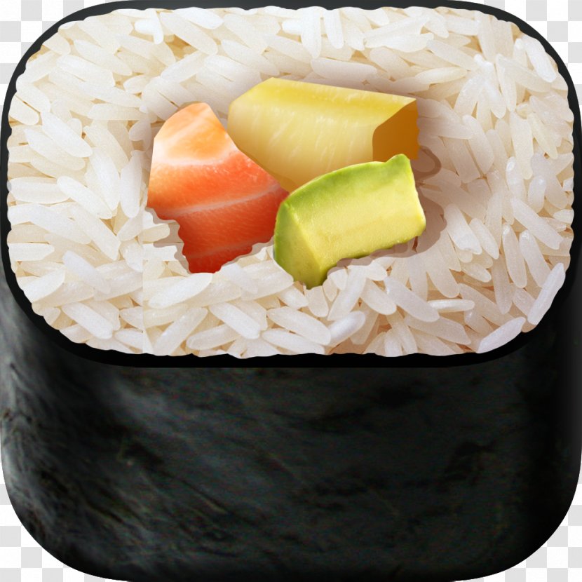 Japanese Cuisine Sushi Asian California Roll Rice - Mount Fuji Transparent PNG