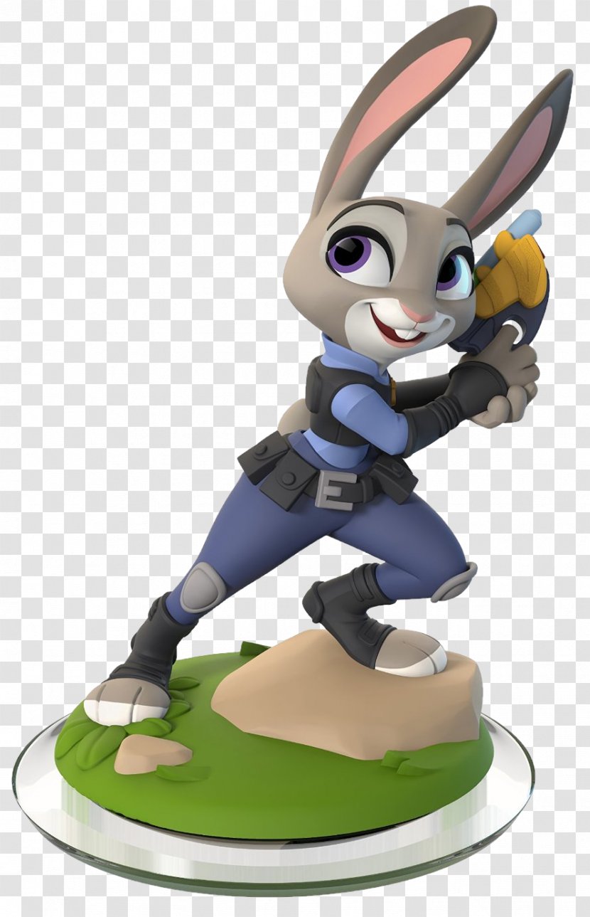 Disney Infinity 3.0 PlayStation 4 Lt. Judy Hopps 3 - Cartoon Transparent PNG