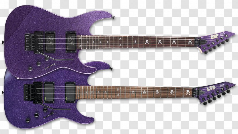 NAMM Show ESP Guitars Electric Guitar Kirk Hammett - Musical Instrument Transparent PNG