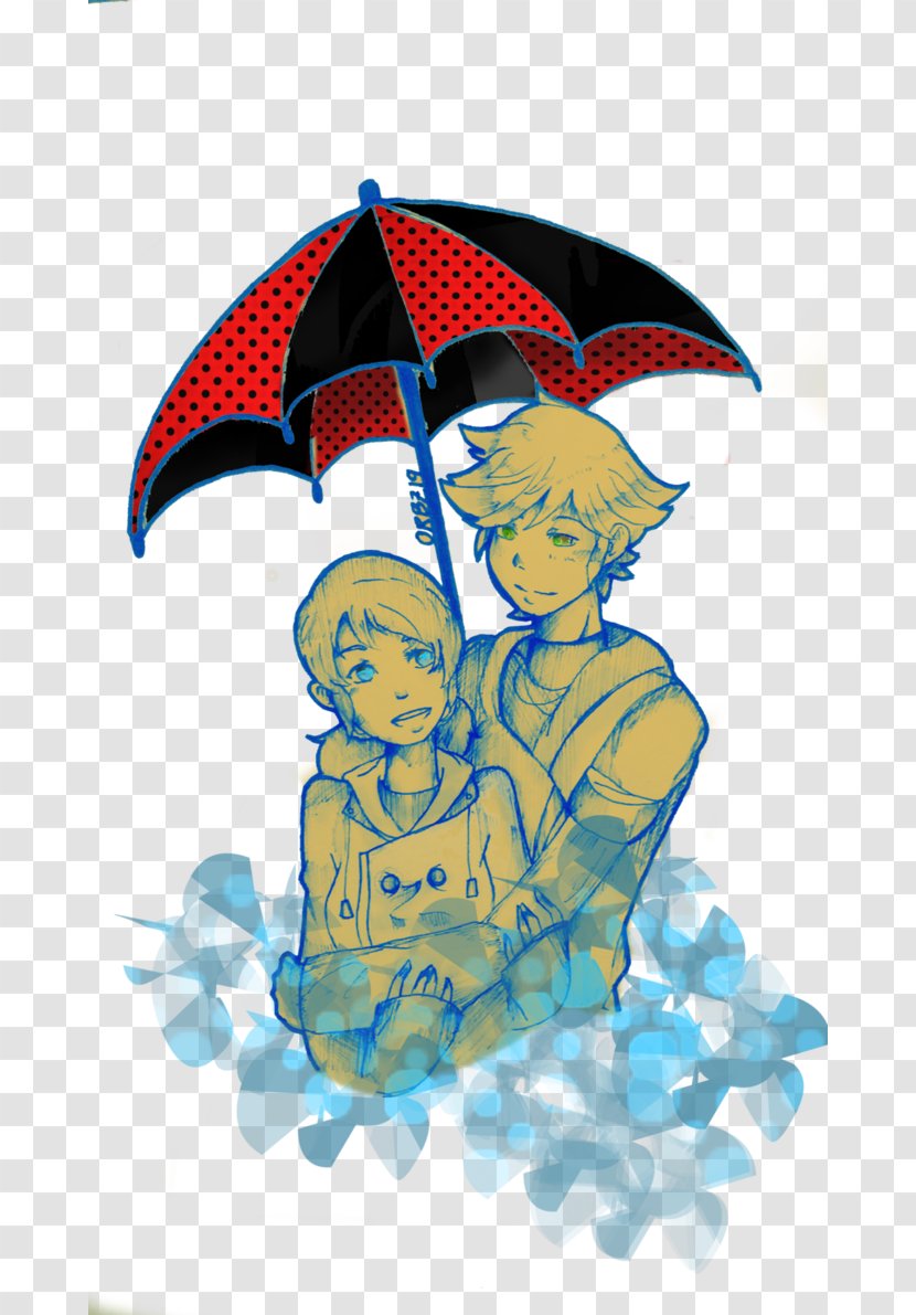 Adrien Agreste Fan Art Marinette Miraculous Ladybug Cartoon - Shipping - Rainy Day Transparent PNG