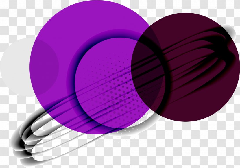 Purple - Magenta - Dream Circle Transparent PNG