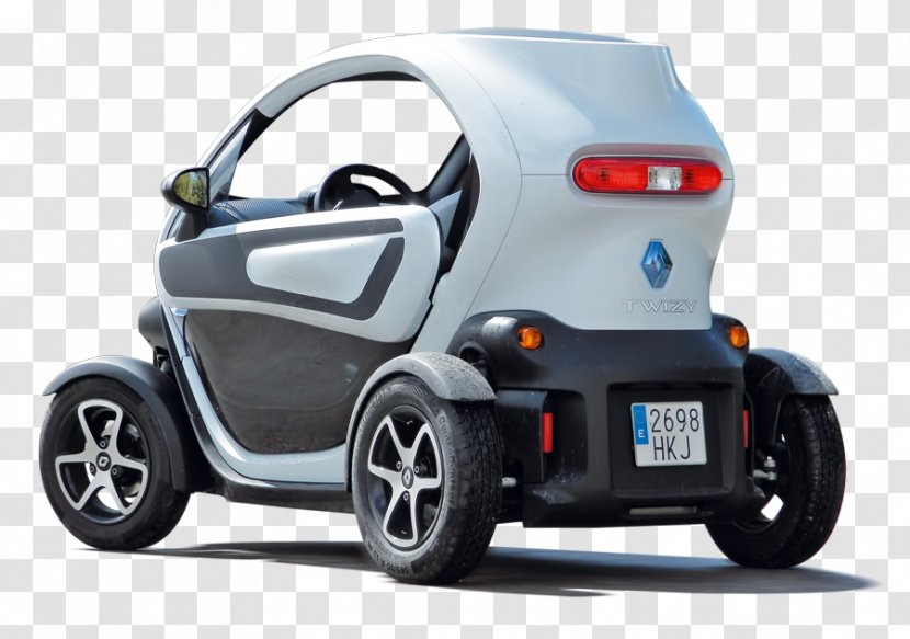 City Car Electric Vehicle Renault Twizy Transparent PNG
