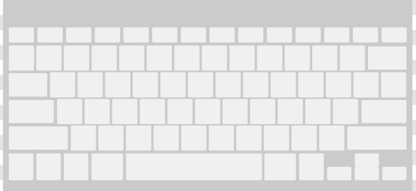 Computer Keyboard Space Bar Material Pattern - Business Cartoons Flat Transparent PNG