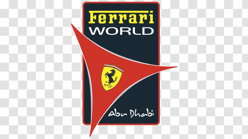Ferrari World Abu Dhabi Yas Waterworld Warner Bros. Viceroy Hotel - Sign Transparent PNG