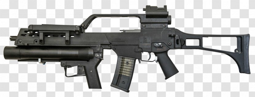 Heckler & Koch G36 Firearm SL8 - Tree - Grenade Launcher Gun Transparent PNG