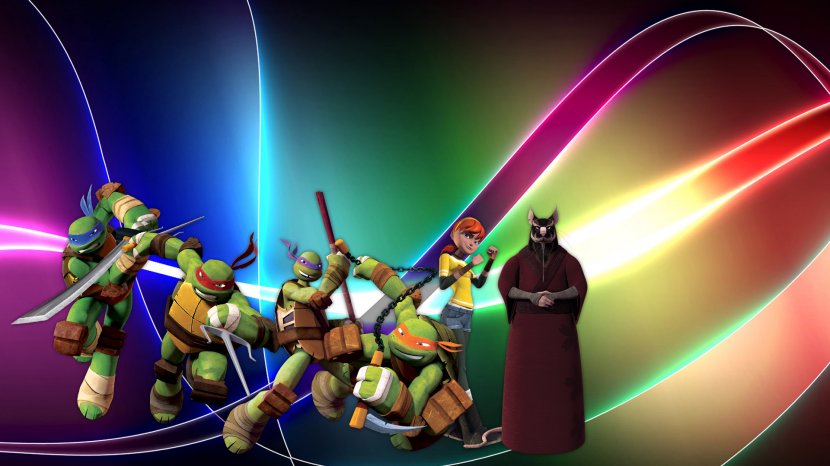 Michelangelo Raphael Donatello Teenage Mutant Ninja Turtles Desktop Wallpaper - Dancer - TMNT Transparent PNG