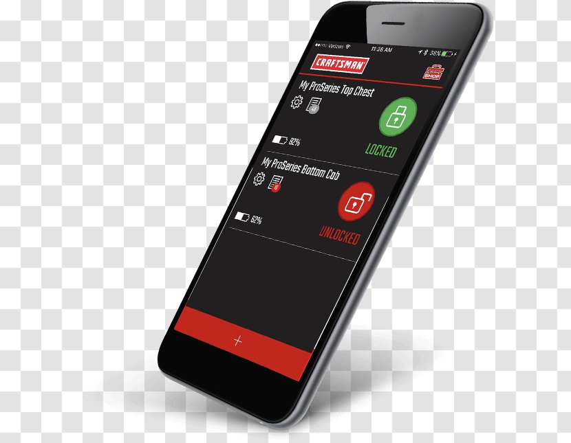Smartphone Feature Phone Smart Lock Craftsman - Household Hardware Transparent PNG