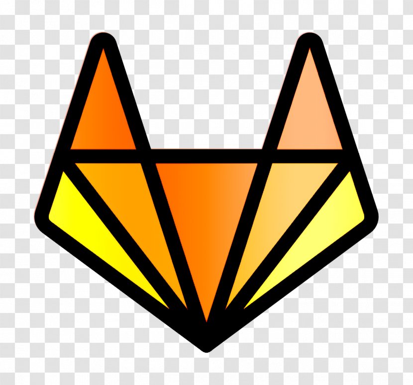 Gitlab Icon - Triangle - Emblem Sign Transparent PNG