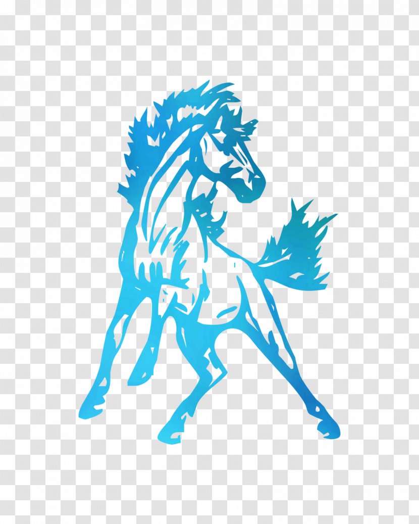 The Mustangs Mustang Invitational Wild Horse MHSAA LP Region 30-4 - School - Turquoise Transparent PNG