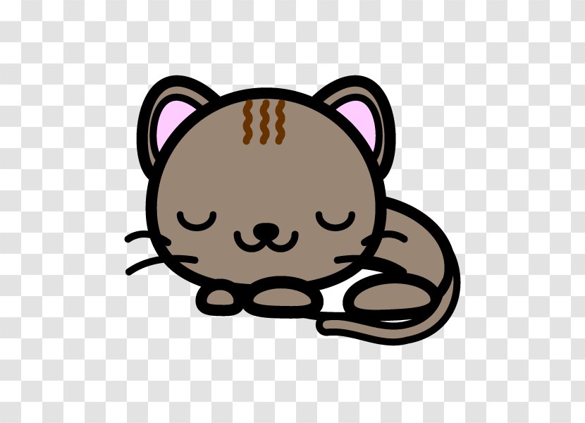 Whiskers Mouse Cat Dog Canidae - Nose - Sleeping Transparent PNG