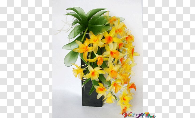 Dendrobium Artificial Flower Orchids Nelumbo Nucifera - Water Lily - Hoa Lan Transparent PNG