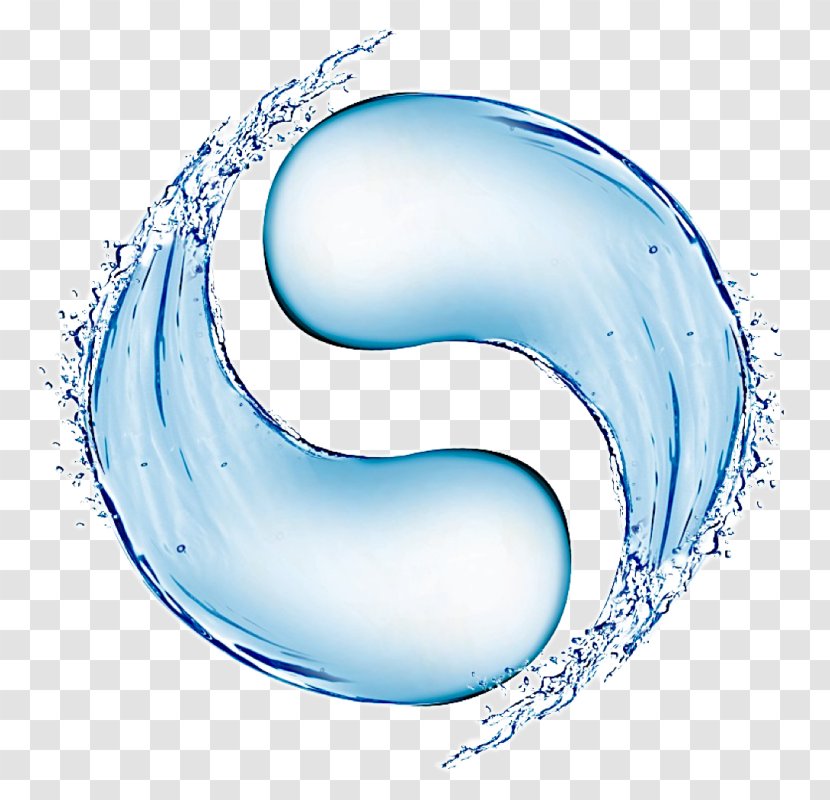 Water Ionizer Yin And Yang Capillary Wave Idea Transparent PNG
