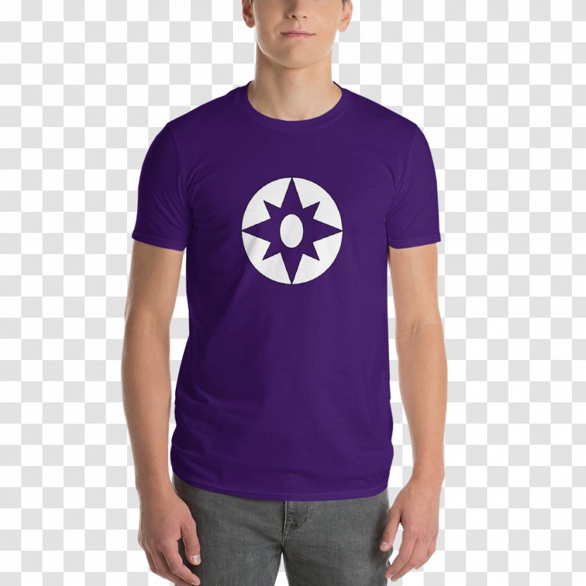 T-shirt Hoodie Clothing Top - Violet Transparent PNG