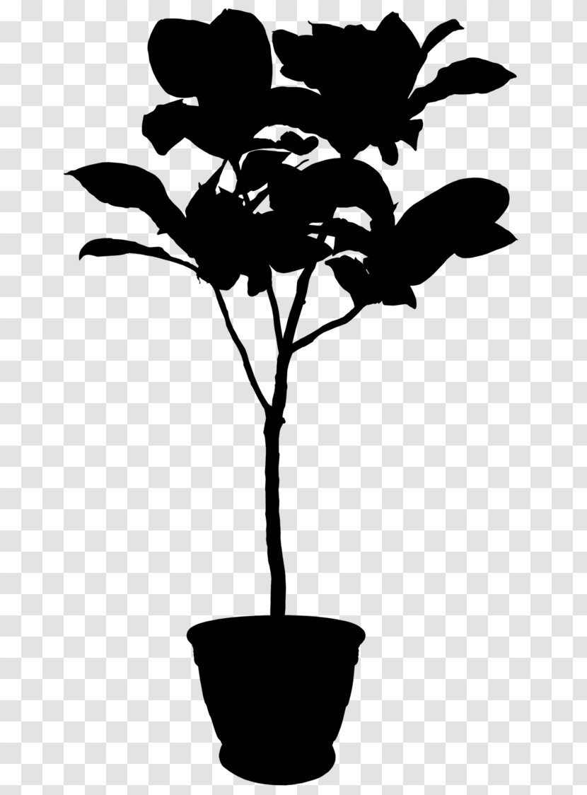 Flowerpot Euclidean Vector Houseplant Plants Leaf - Palm Tree Transparent PNG