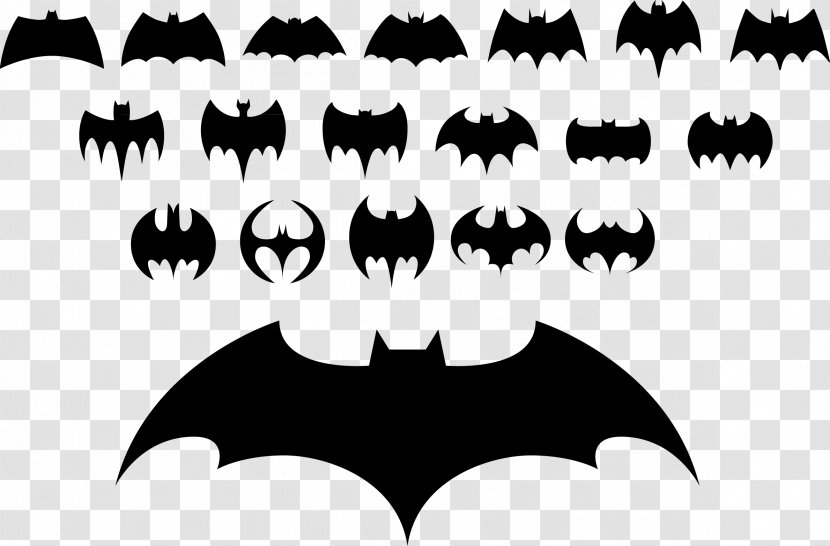 Batman Logo Clip Art - Vector Bat Transparent PNG