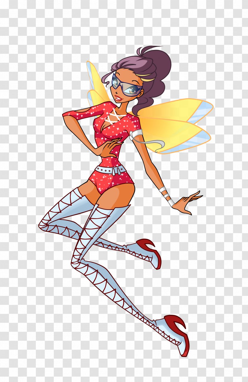 Musa Butterflix Fairy - Silhouette - Outer Space Transparent PNG