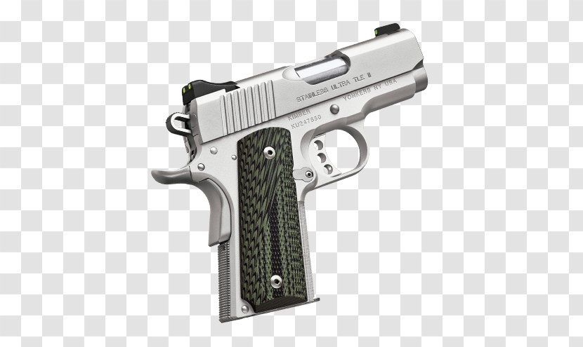 Kimber Manufacturing .45 ACP Firearm Aegis Pistol - M1911 - Confirmed Sight Transparent PNG