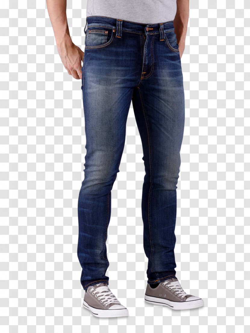 Nudie Jeans Denim Slim-fit Pants Transparent PNG